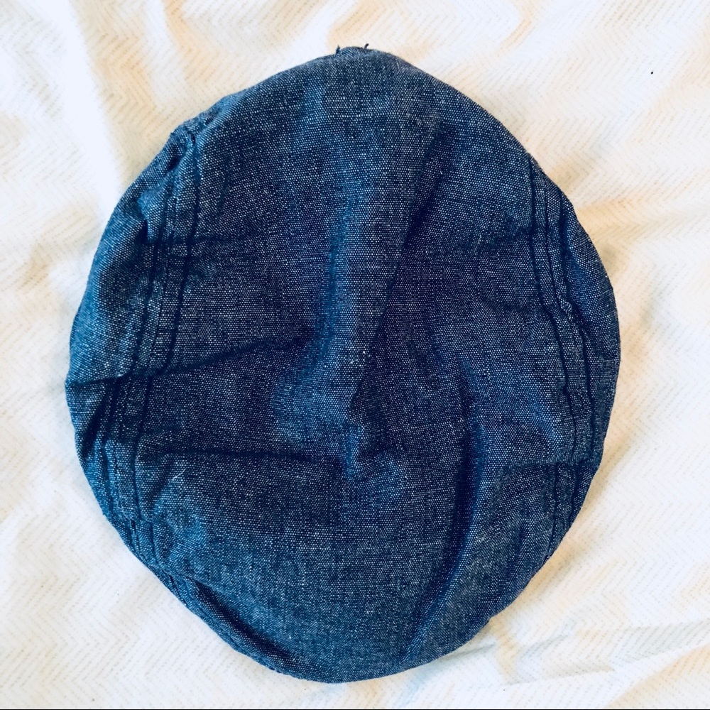 Chambray golfer’s cap 12-18 mos